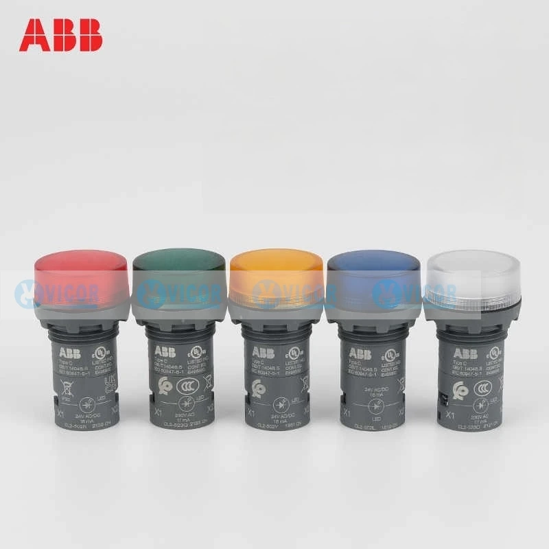 CL2-501 CL2-502 CL2-513 CL2-515 CL2-523 CL2-520 CL2-542 CL2-623 R/G/Y/C/L M20 ABB مؤشر التيار المتناوب/DC12V/24 فولت/110 فولت AC220 // 230/380 #1