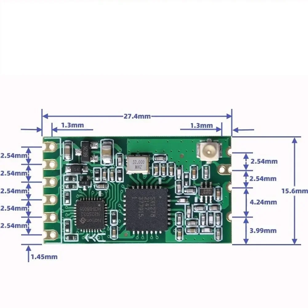 Wireless Module HC 14 433MHz with UART Interface and SX1278 Chip Supporting Long Range Wireless For communication