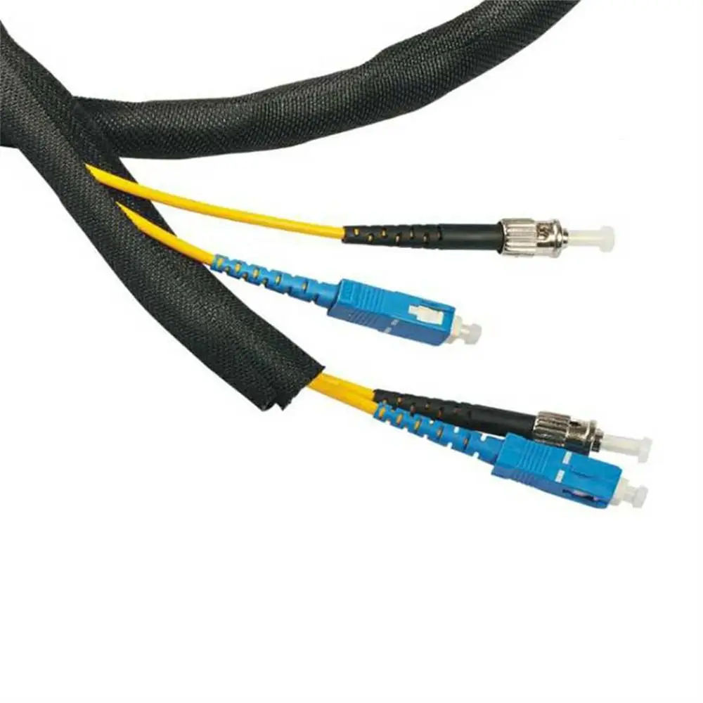 Accessories Expandable Auto Line Power Line Sleeve Braided Cable Sleeve Tube Insulated Hose Pipe Tube Wrap Cable Protecter Wrap