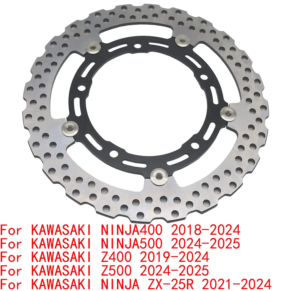 

NINJA 500 2025 Front Brake Disc Rotors For KAWASAKI NINJA400 Z400 2018-2024 NINJA500 Z500 2024-2025 NINJA ZX-25R ZX25R 2021-2024