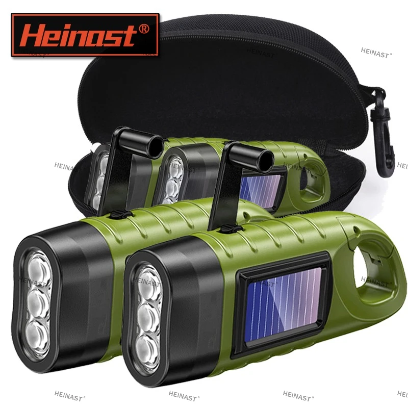 في الهواء الطلق LED اليد الضغط دينامو الشمسية كرنك الطاقة مصباح يدوي مصباح شعلة اليد الصحافة كرنك التخييم ضوء المصباح للمنزل في الهواء الطلق