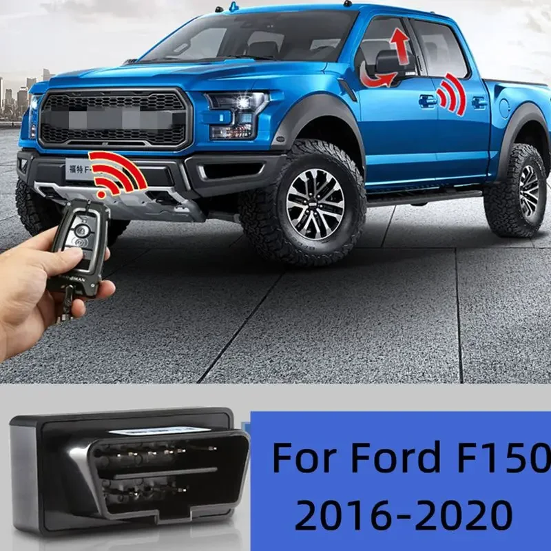 Car Automatic Electric Beam, Near plus, Open mirror, Folding Technology, Obd, Ford F150,2016-2020