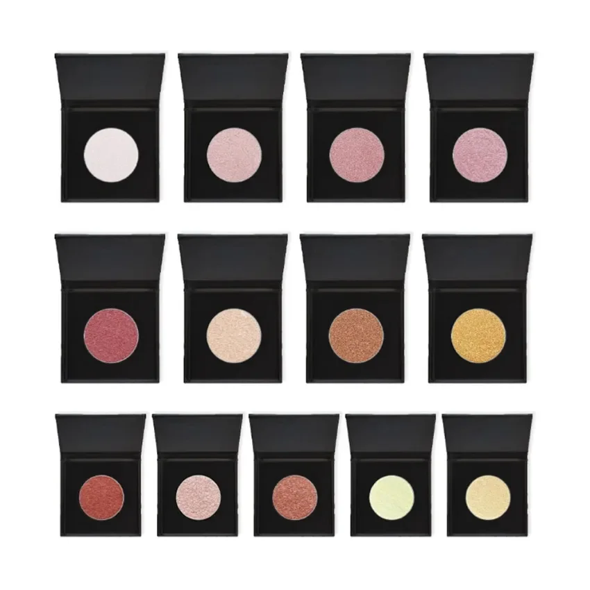 

Private Label 13colors Highlighter Palette Brighten Easy To Colored Polychrome for Choice Lasting Shimmer Powder Bulk Makeup