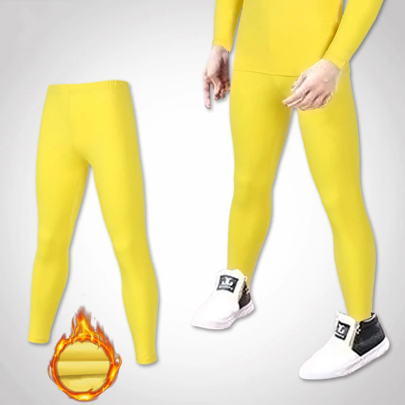 Kids Fleece Running Tights Hiking Pants Children Boy Girl Basketball Football Soccer Fitness Exercise Sport Velvet Legging A726