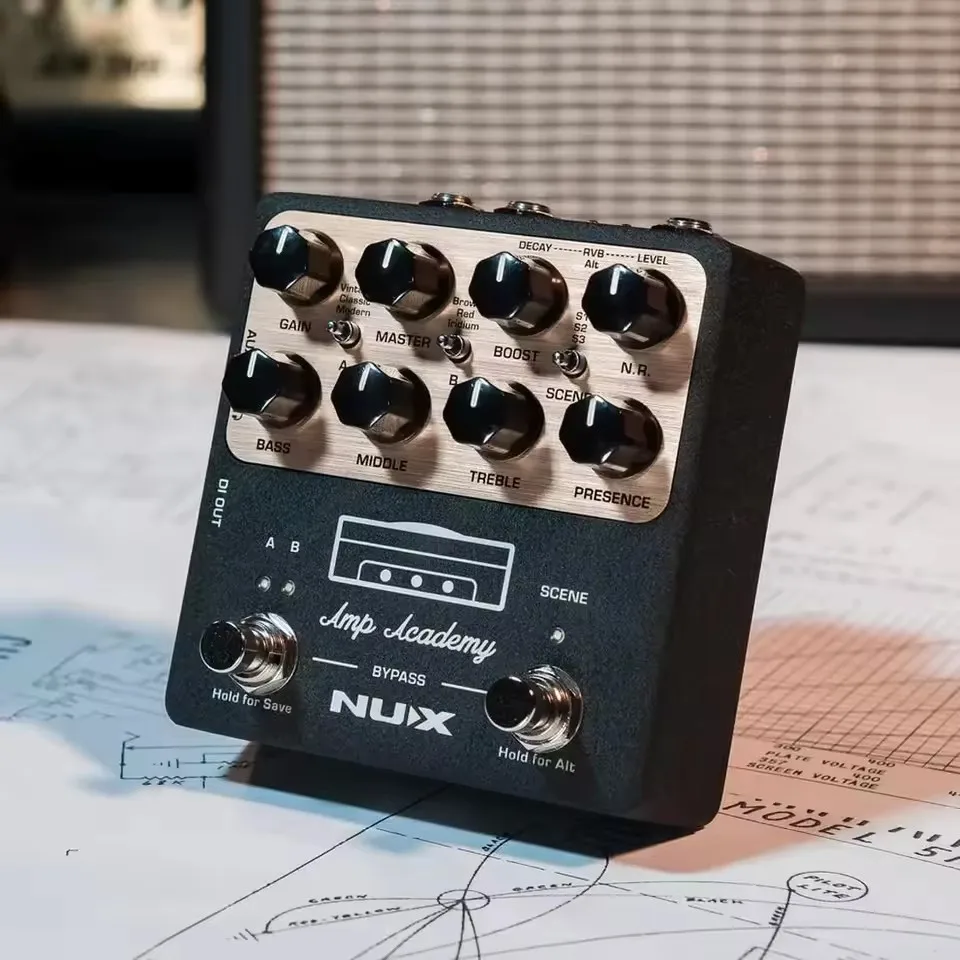 NUX Amp Academy NGS-6 Per Pedale Per Chitarra Elettrica Effetti Per Chitarra Elettrica AMP Modelingh Send/Return Effect Loop view 3