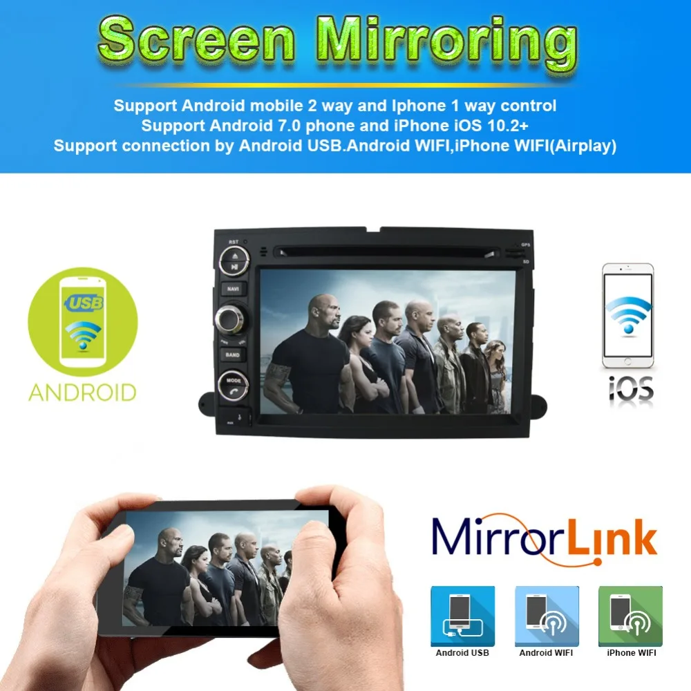 Android 12 Car GPS Navigation Audio Radio Stereo For Ford Fusion/Explorer/Focus/Expedition/Mustang/F950 2006-2009 Head Unit