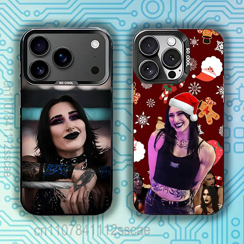 

R-Rhea Cool Ripley Phone Case For iPhone 17,16,15,14,13,12,11,Pro,Max,Plus,E,Air,Mini Black Tpu IMD Cover