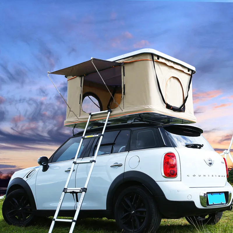 JETSHARK Pop up Hard Shell Portable Trunk Suv Shelter Rooftop Storage Tent waterproof Garage Tent On The Roof Of The Car