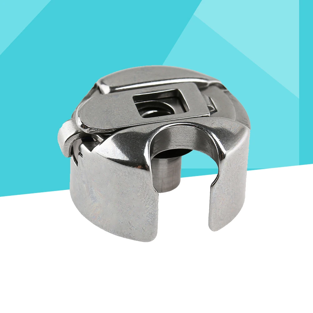 

4pcs Bobbin Case Flat Car Shuttle Core Sleeve Lightweight Metal Durable Sewing Machine Replacement for