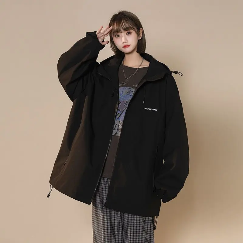 

Куртки женские, женская одежда, простая вышивка, передний карман, модные повседневные женские милые однотонные стильные эластичные пуговицы с длинными рукавами