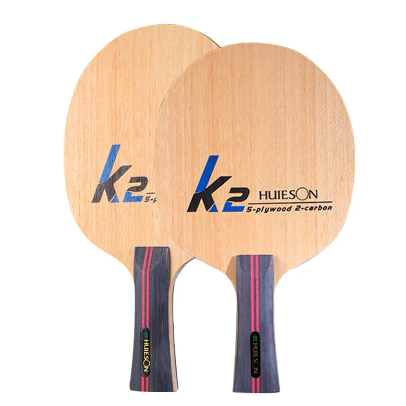 

Huieson K2 5Ply Pure Wood Table Tennis Racket Ultralight Ping Pong Blade Paddle Professional Paddle Table Tennis Accessories