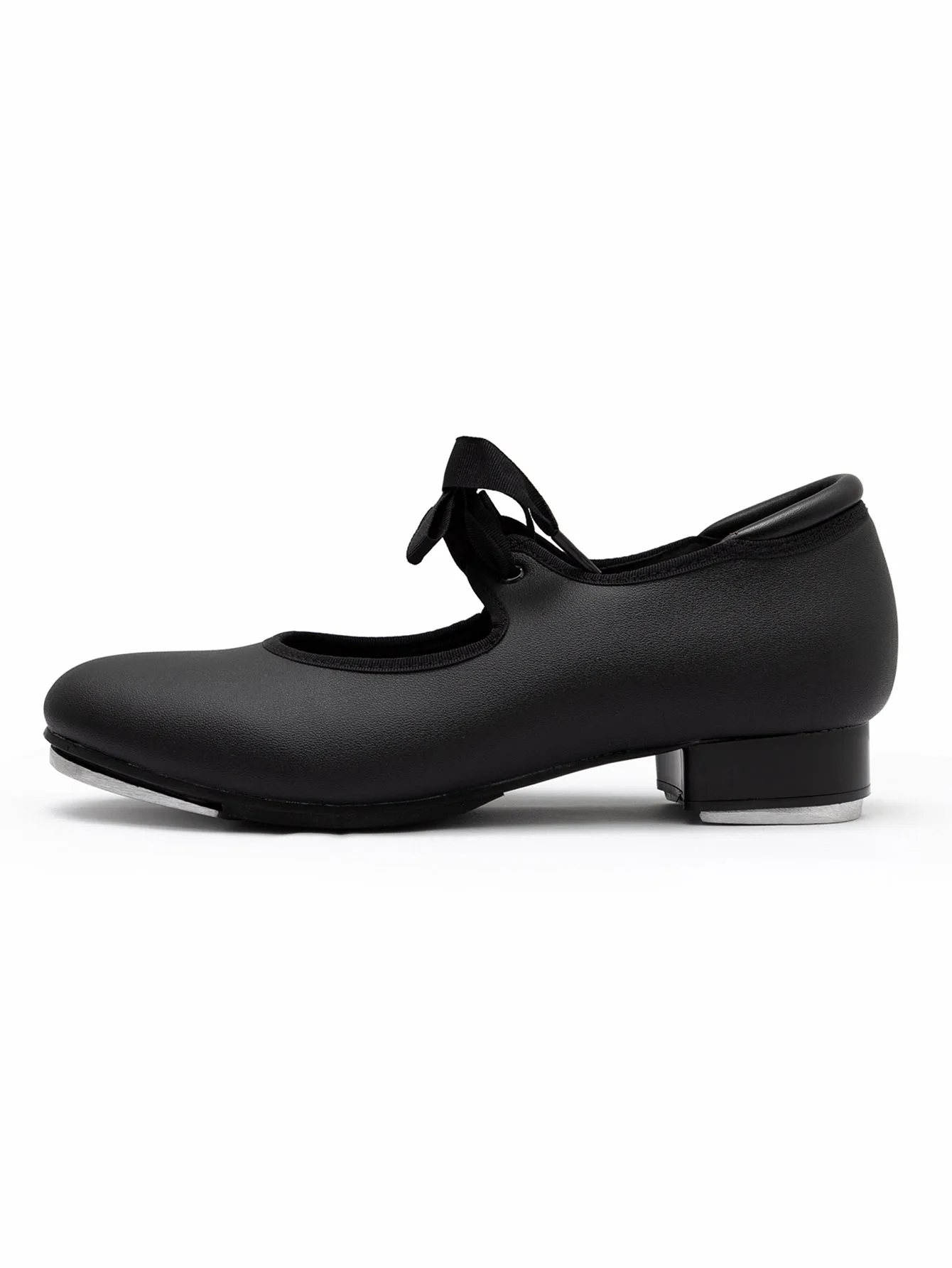 Unisex PU Leather/Patent Ribbon Tie Tap Shoe Dance Shoes for Women and Men's Dance Shoes