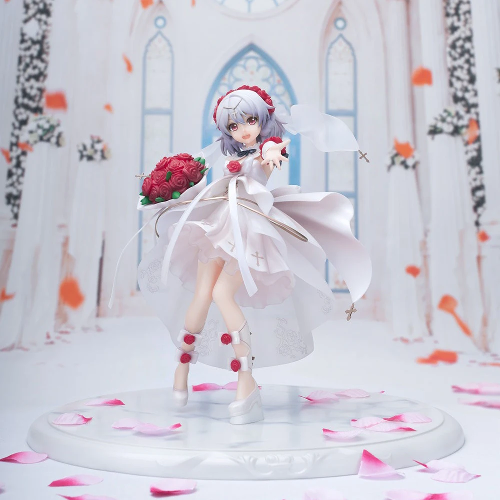 

Honkai Impact 3rd Тереза Апокалипсис свадебное платье ПВХ фигурка модель 26,5 см Коллекционный подарок Лидер продаж