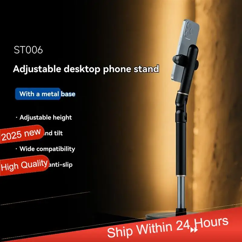 AC18(Guaranteed) Desktop Phone Holder Adjustable Bracket For Smartphone Live Broadcast With Stand For Mobile Telefoon Stand