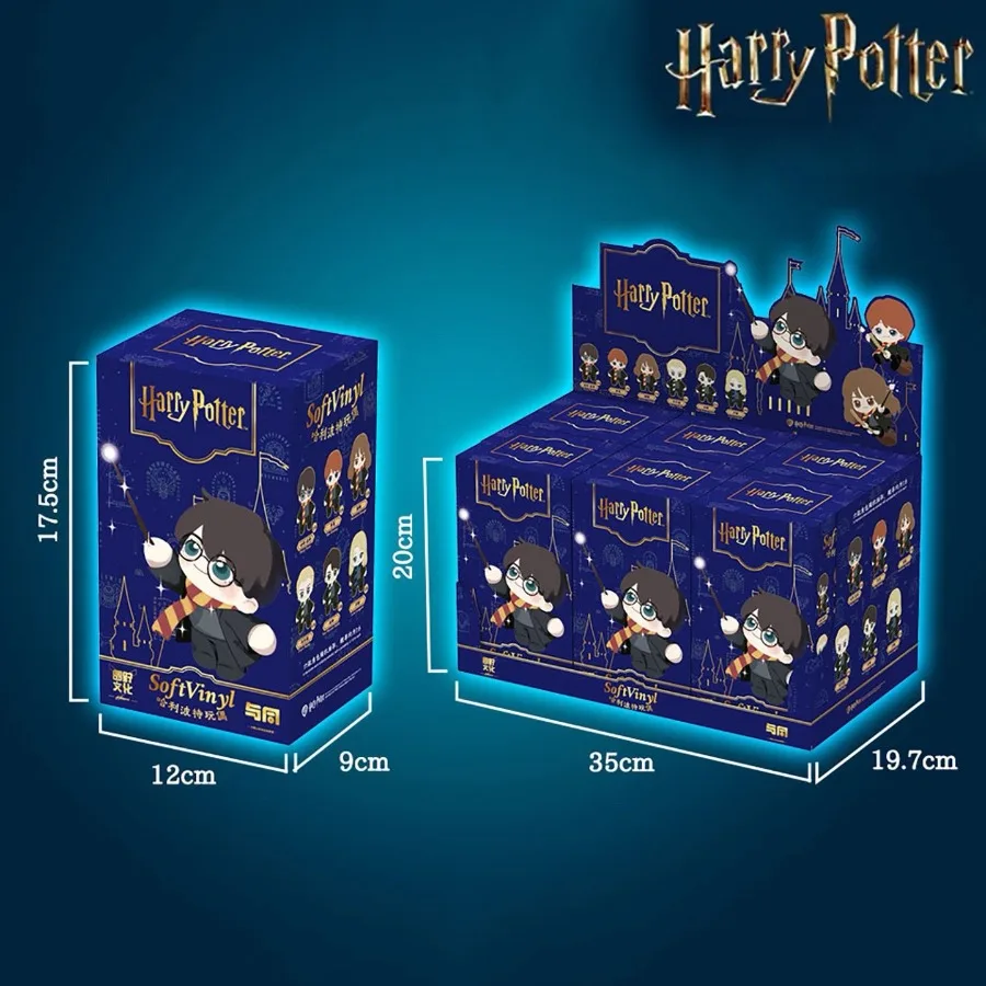 حقيقية هاري بوتر شخصية سلسلة رون ويزلي هيرميون جرانجر لونا لوفجود توم صندوق أعمى دمية هدية عيد ميلاد اللعب العصرية #1