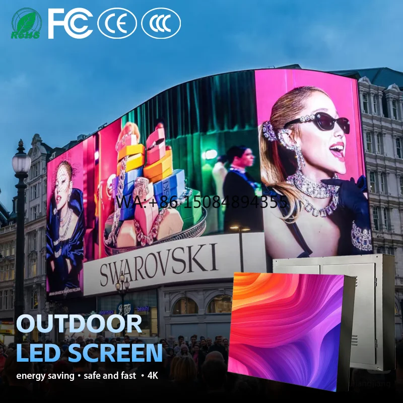 

Big Size 4K Outdoor LED Video Wall P3 P4 P5 Full Color Outdoor LED Billboard