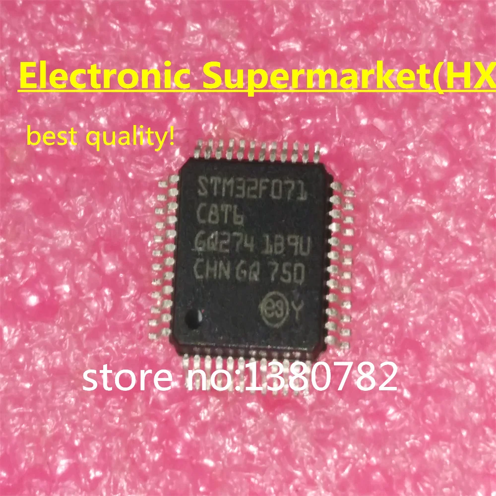 

Free Shipping 5pcs/lots STM32F071C8T6 STM32F071 LQFP-48 New original IC In stock!