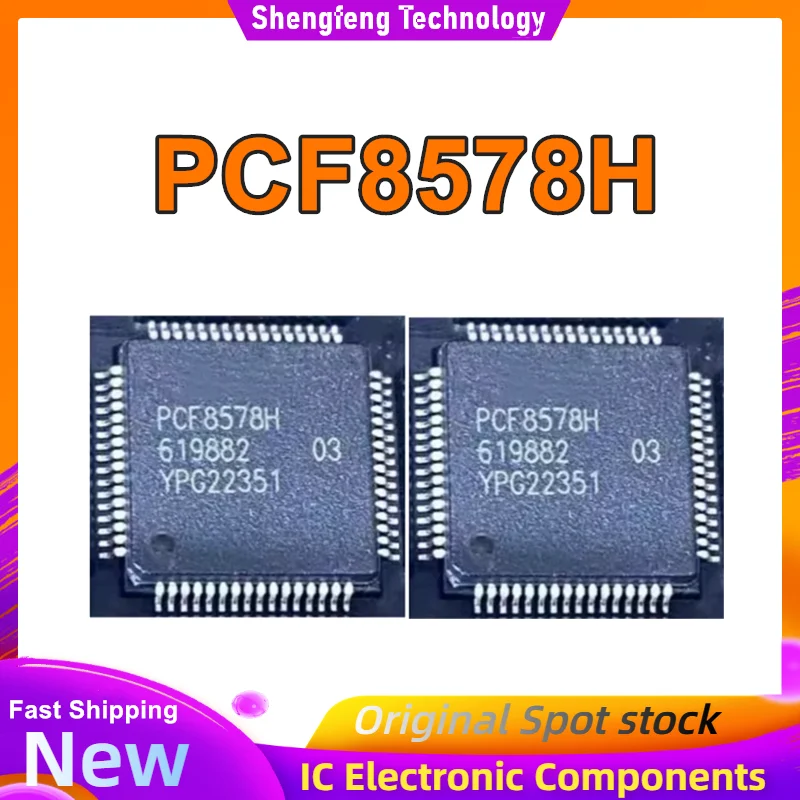 

PCF8578H IC LCD Driver QFP64 New in stock