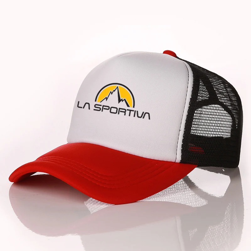 Fashion LA SPORTIVA MEN WOMEN Trucker Cap Men Funny Pelagic Hat Baseball Cap adult Cool Summer Unisex Mesh Net Caps Camouflage