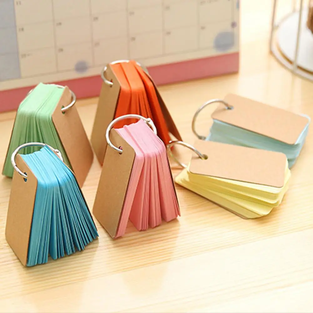 Smooth Surface Fadeless Planner Diary Mini Loose-leaf Notebook School Supplies