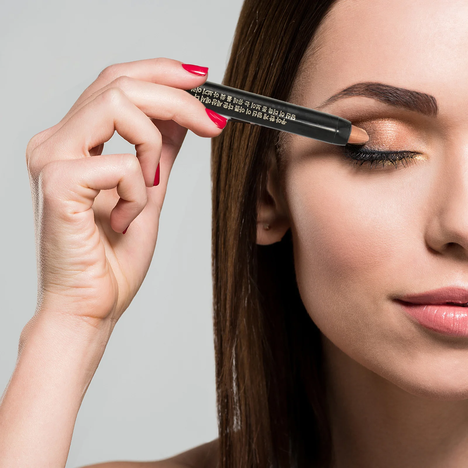 5 uds sombra de ojos en barra brillo colorido suave herramientas de maquillaje de ojos de larga duración para mujeres barra de sombra de ojos colorida