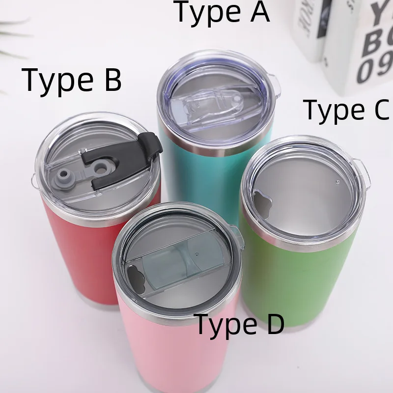 Stainless steel thermos cup big belly cup Car cup bully large capacity Car cup European and American water cup flash color Car c