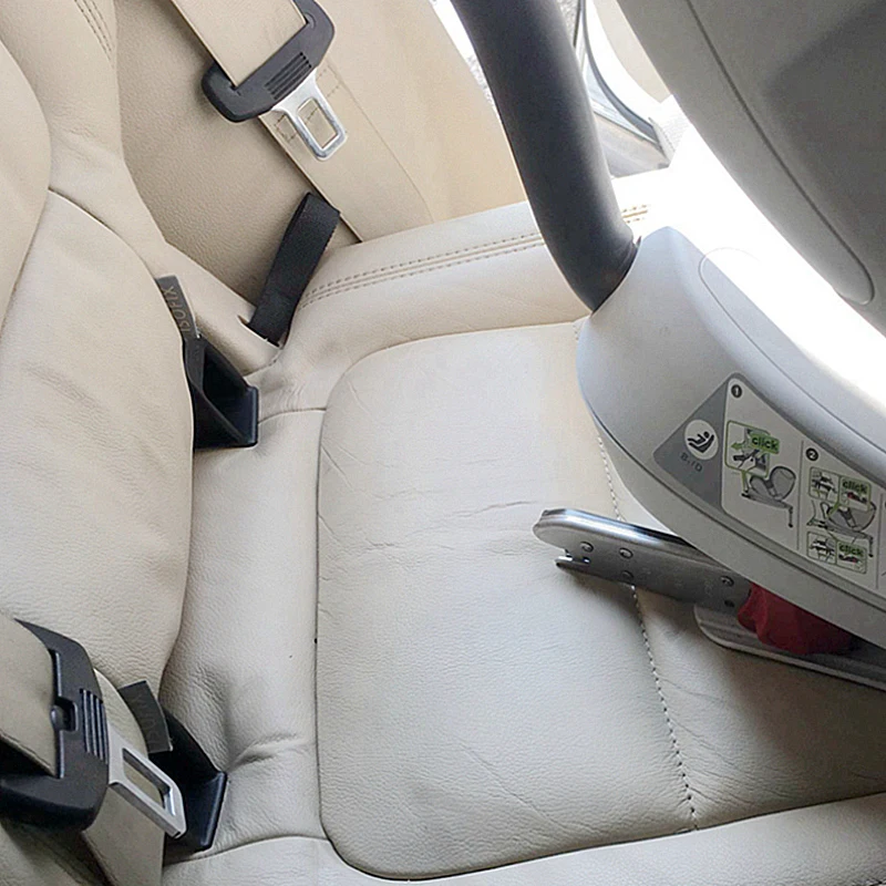Steel Car Child Safety Seat Restraint Anchor Mounting Kit for ISOFIX Belt Connector Seat Belt Bracket
