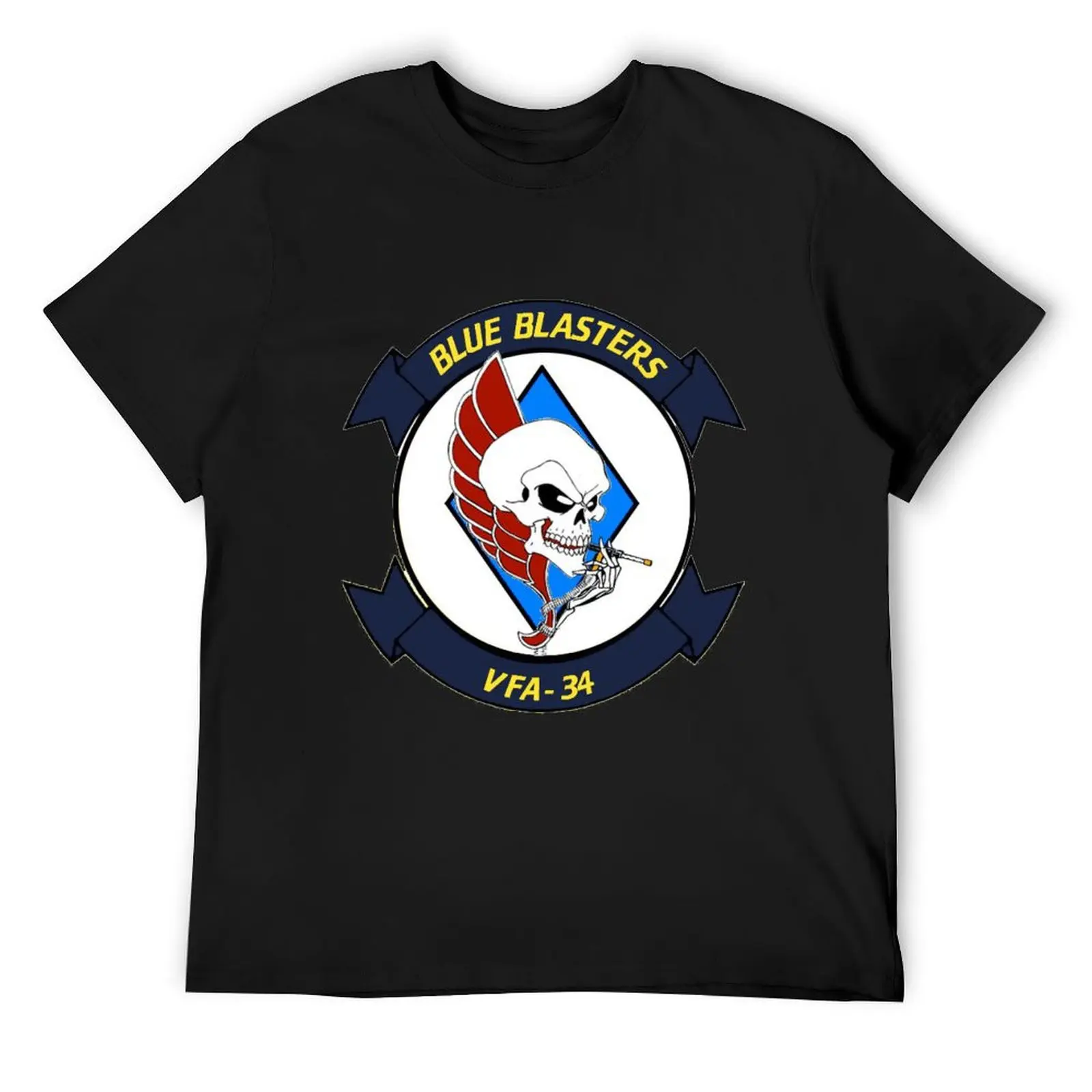 

VFA-34 Blue Blasters Patch T-Shirt vintage clothes cute clothes Men's t-shirt