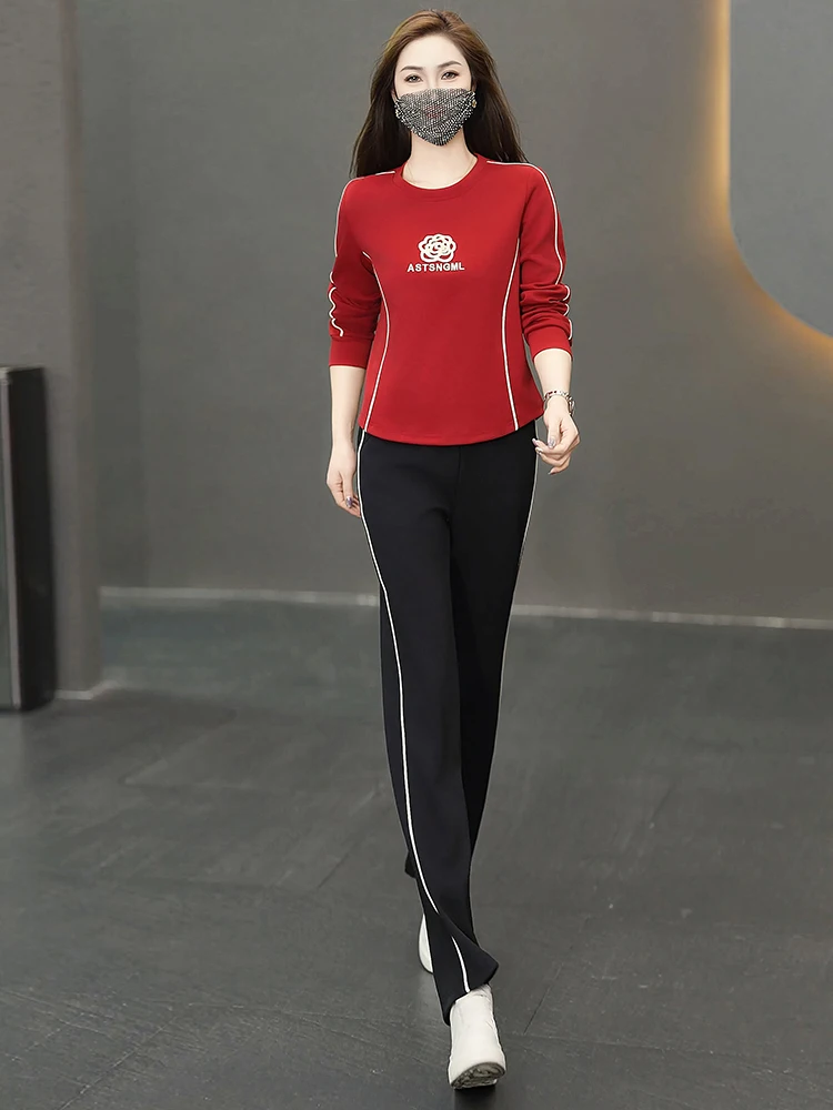 casual-sportswear-sweatirt-set-women's-loose-round-ne-top-straight-leg-pants-faionable-two-piece-set-autumn-2025