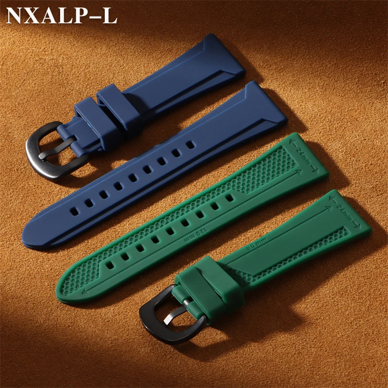 الرجال الرياضة حزام الساعات لينة ساعات سيليكون الفرقة 22 مللي متر 24 مللي متر 26 مللي متر سوار ساعة اكسسوارات ساعة ذكية استبدال معصمه