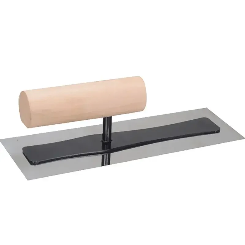 240mm Construction Concrete Scraping Tools Plaster Trowel Stainless Steel Plastering Trowels, Tile Floor Wall Cement Mud Trowel