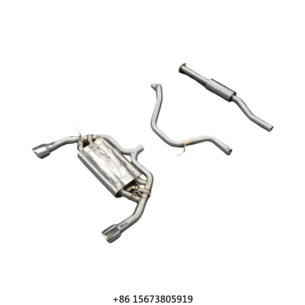 

Muffler Catback for Rs ST1.5 Exhaust System Valvetronic Stainless Steel PipesCustomed