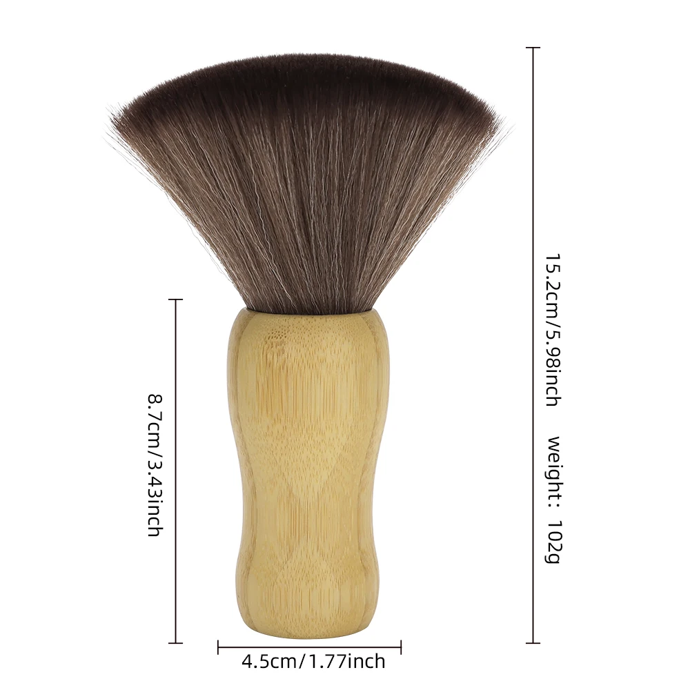 Professional Barber Duster Neck Face Brush