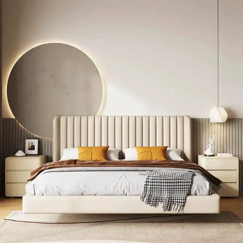 طاولات حديثة للتخزين بجانب السرير الخشبي وغرفة النوم الضيقة وخزائن الأدراج الصناعية الكاملة وغرفة الأثاث Criado Mudor De Quarto #5