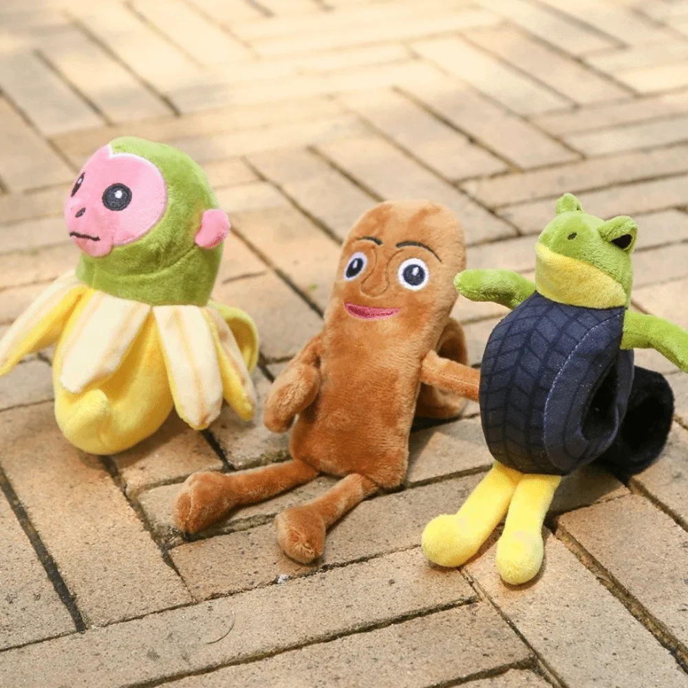 

Tungtungtung Plush Wrist Toy Doll Wristband Tungtungtun Stuffed Animals Slap Bracelet Fluffy Soft Plush Hand Ring Birthday Gift