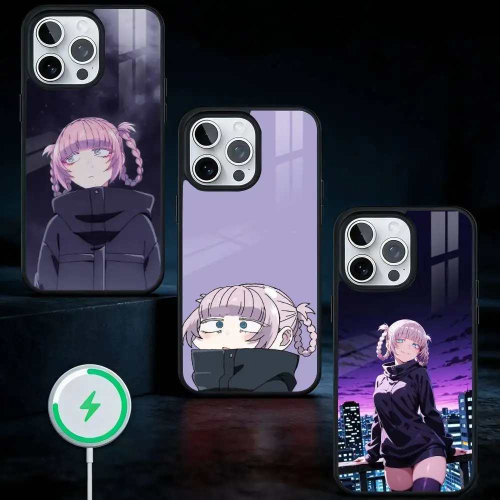 

C-Call Of The Night N-Nazuna Phone Case For iPhone17,16,15,14,13 Plus,Pro Max Magnetic For Magsafe Wireless Charging