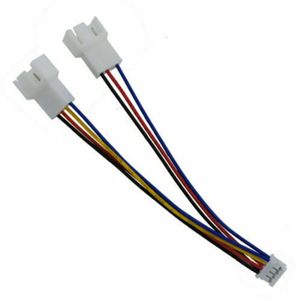 Gpu Ph2.0 Mini 4pin Naar 2 Way Cpu 4pin Pwm Fan Connector Universele 4 Pin Naar 3pin Pwm Connector Verlengkabel Voor Computer Fan