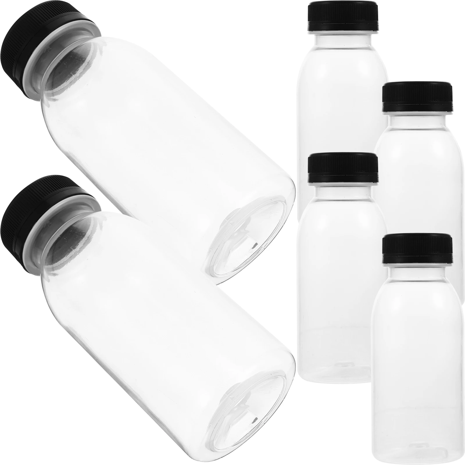 

Portable Leakproof Juice Bottles Transparent Cold Drink Containers for Home Parties Classrooms Summer Outdoor Storing Milk