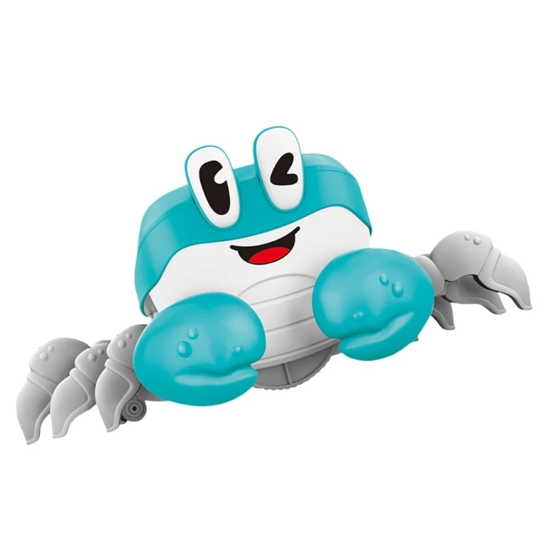 Crabe d'évitement d'obstacles pour tout-petits, jouet interactif musical rampant, jouet pour enfants