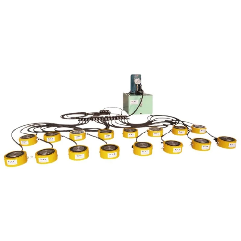 

Electric synchronous hydraulic jack, separate synchronous bridge jack
