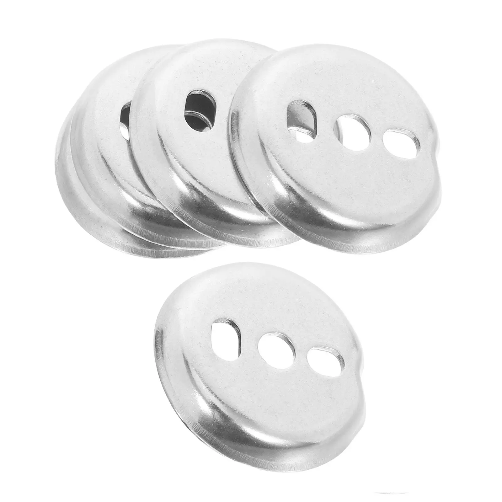 5pcs 35/38mm Stainless Steel Towel Rack Base Plate Towel Bar Mounting Bracket Gasket Racks Replacement Bathroom Hardware