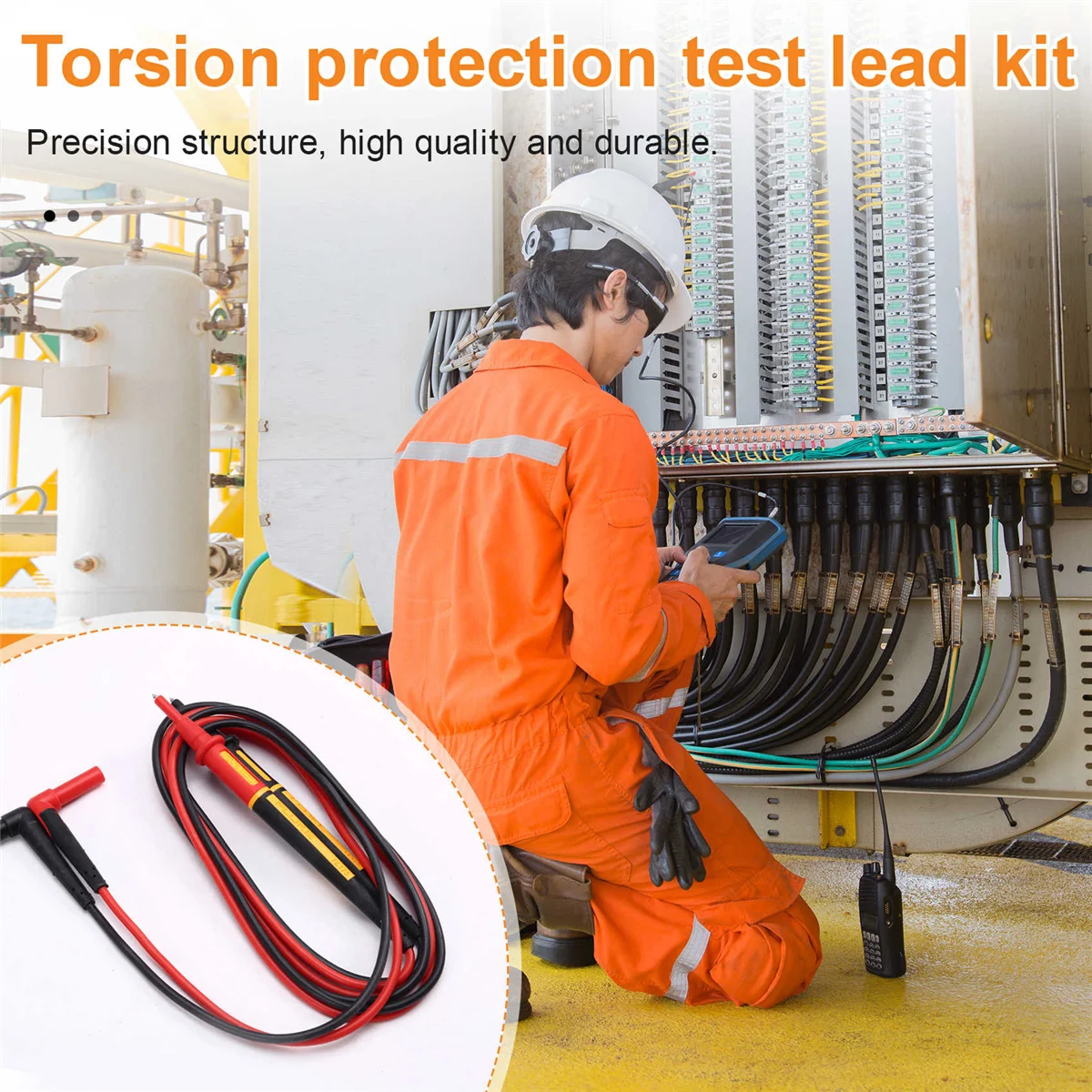 A07I For TL175 TwistGuard Test Leads Multimeter Clampmeter Test Lead Set Replacement and Maintenance