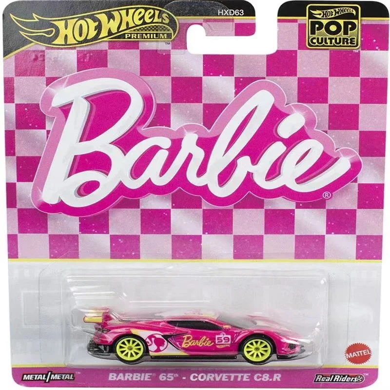 Mattel Hot Wheels 2024 Pop Culture HXD63 E Case / Mix 5 Car Model Collection Diecast 1:64 Metal Toy