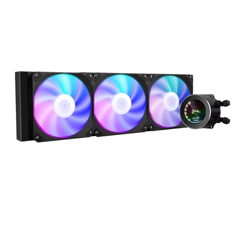 Aio CPU 360mm Radiator White Black Heatsink Liquid Rgb Cooler CPU Pc Computer Processor Water Cooling Radiator Pc Gaming