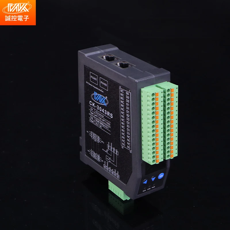 CK-3043RS 4-قناة وحدة اكتساب درجة الحرارة RTD إلى RS485 تتالي وحدة المقاومة الحرارية قناة العزلة الكاملة #1