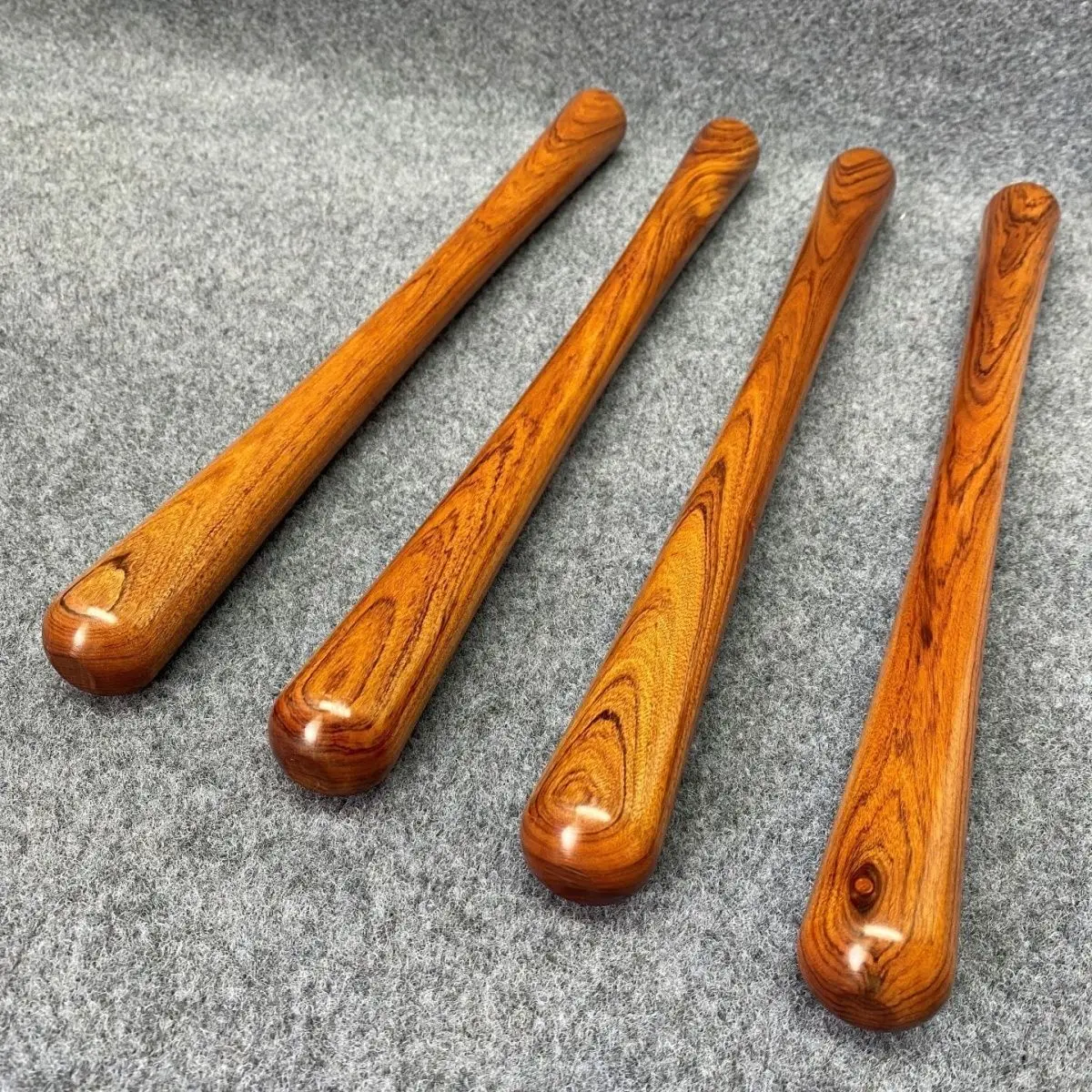 Outdoor Portable EDC Short Wood Fitness Massage Stick Tool