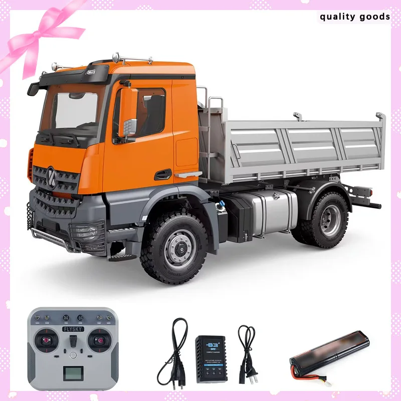 

1/14 5701 Hot Kabolite Rc Toys Самосвал 4x4 Автомобиль с дистанционным управлением 3 в 1, звуковая плата, звуковой свет, 2-скоростная модель коробки передач