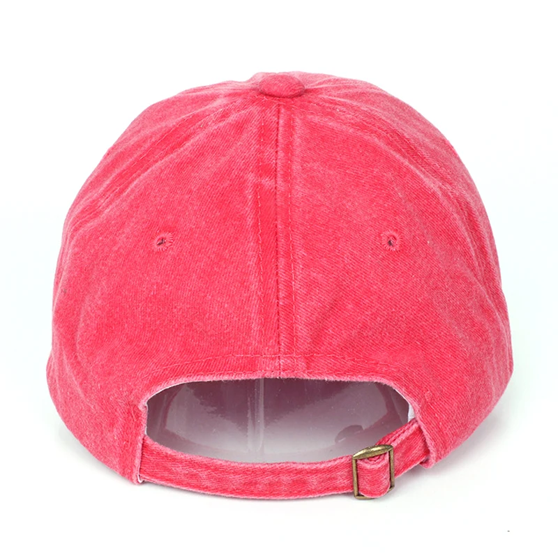 MINISO Anime Cartoon Super Mario Bros Retro Washed Baseball Caps Men Women Sunshade Duck Tongue Hat Adult Outdoor Sport Snapback