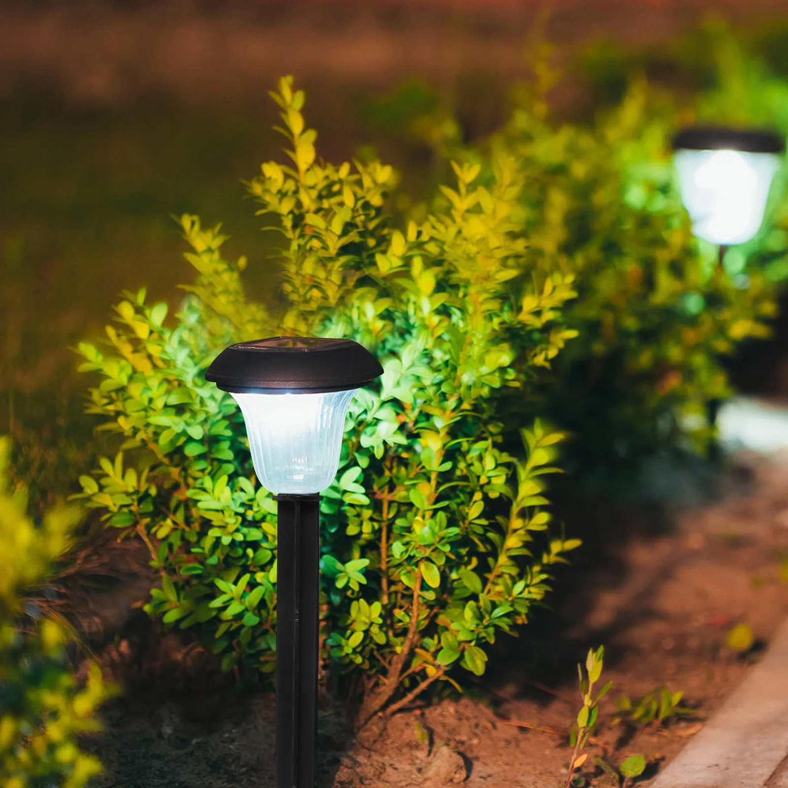 10 stuks Solar Light Vervanging Stakes Plastic Grond Spikes Vervangende Onderdelen voor Tuin Yard Buitenverlichting Tuinlamp Stakes