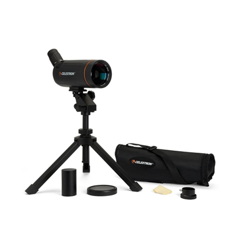 Бренд Celestron C70 Mini Mak Зрительная труба 25-75x Мощный телескоп с многослойным покрытием для охоты, пешего туризма, кемпинга, путешествий